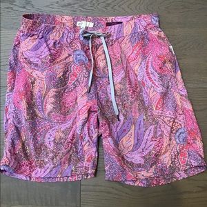 Men’s Onia swim trunks